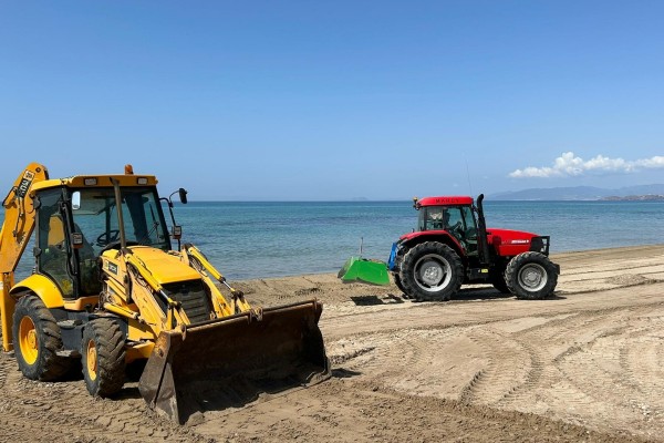 Ascienden a cerca de 350.000 euros los daños en las playas del Litoral de Cartagena causados por el temporal