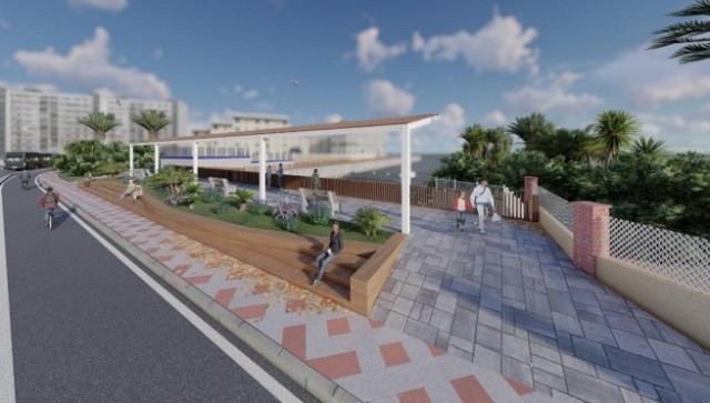 La Gola de Marchamalo, en La Manga, contará con un puente peatonal y un mirador con pérgola

