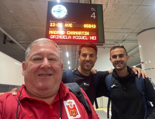 López Nicolás y Bermúdez en el Europeo de marcha por equipos con Carrillo como técnico 