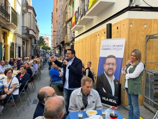 Esmorzar ben 'popular' del PP de Vila-real: Casabó aposta per 