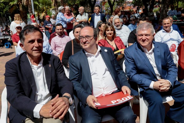 Iceta sostiene en Murcia que 
