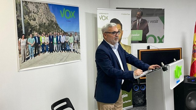 Jesús Castaño (Vox) quiere dar el vuelco a la Alcaldía de Cieza