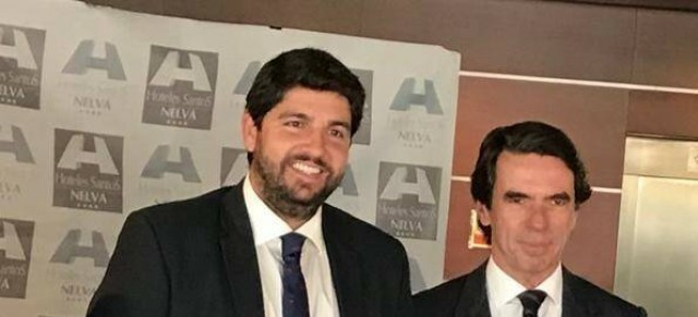 Directo: siga el diálogo entre Aznar y López Miras con empresarios de la Región
