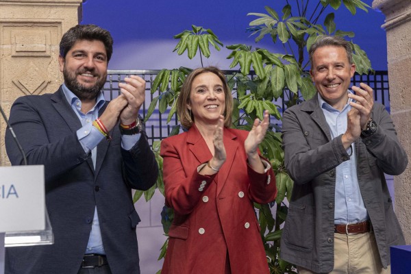 Cuca Gamarra, López Miras y Fulgencio Gil se conjuran en Lorca para 