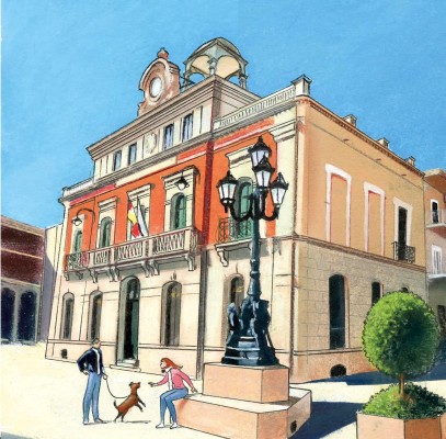 Mazarrón visto por Juan Álvarez y Jorge Gómez: ilustraciones para pasear por sus rincones más especiales