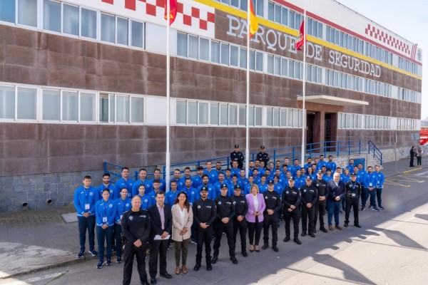 Medio centenar de nuevos policías locales de Cartagena inician su periodo de formación

