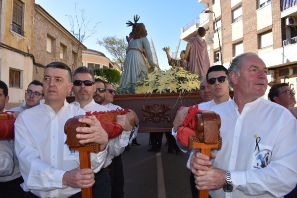 El Domingo de Ramos llena de alegría Las Torres de Cotillas con sus palmas y ramas de olivo