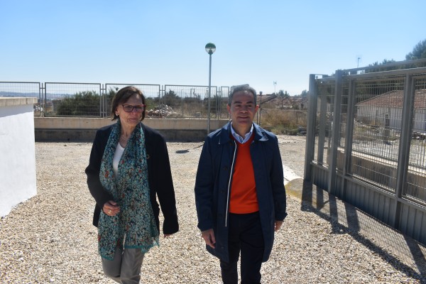 La presidenta de Canales del Taibilla resalta en Lorquí la importancia del uso responsable del agua