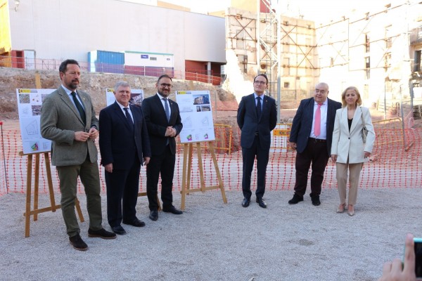 Las obras del Palacio de Justicia de Lorca echan a andar con el 2025 en el horizonte