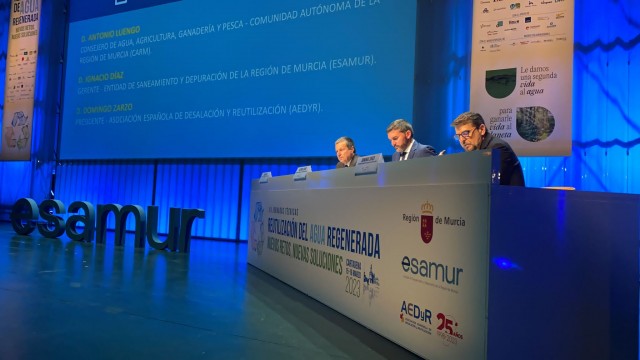 Éxito de asistencia al evento de referencia en
reutilización de agua que analiza la entrada en vigor del
reglamento europeo