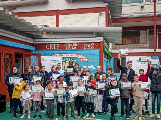 'Murcia En Verde' entrega los nuevos diplomas de la campaña de sensibilización medioambiental