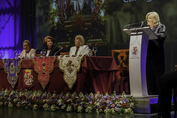 La Pregonera de la Semana Santa de Cartagena llama a la unión de los cofrades para un nuevo 
