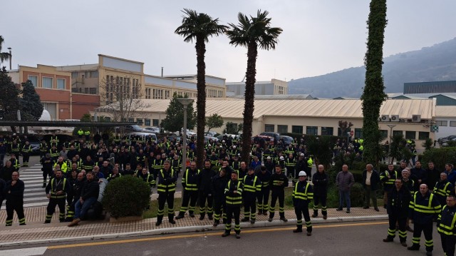 La plantilla de Navantia Cartagena endurece las medidas y decide no trabajar en el turno de noche  

