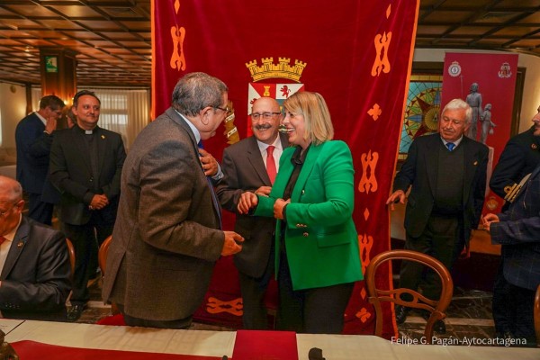 Cartagena ya tiene Procesionista del Año: Francisco Ramón, presidente de la agrupación de la Virgen del Primer Dolor 
