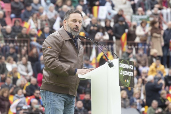 Abascal aboga en Murcia por que el agua llegue hasta 