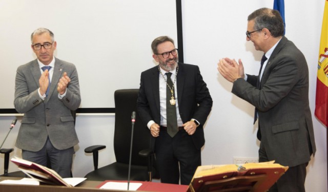 Francisco Guillermo Díaz Baños toma posesión como decano de la Facultad de Química de la UMU