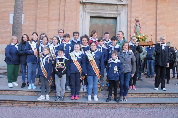 Benicàssim culmina sus fiestas patronales con la celebración de Santa Águeda 