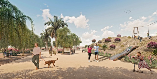 Las primeras obras del Parque de la Antena salen a licitación: el proyecto que 