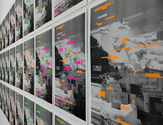 'Glitch Houses', paisajes 