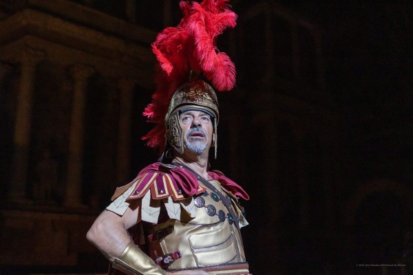Carlos Sobera llega a Cartagena convertido en un romano fanfarrón con la comedia 'Miles Gloriosus'