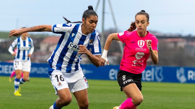 El Alhama CF se queda a seis puntos de la salvación en la Liga F tras caer ante la Real Sociedad por 2-1 