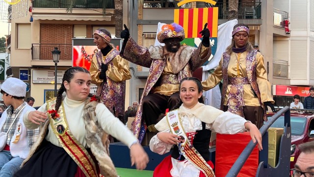 El regreso de los Reyes Magos a Castellón en una noche mágica