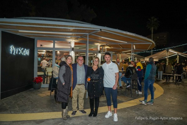 El empresario Miguel Ángel López abre 'Pitxón', el nuevo quiosco del Parque de Los Juncos de Cartagena