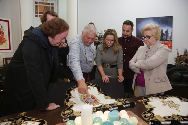 Antoñita Sánchez, la bordadora de Cartagena que aprendió la técnica francesa de las monjas de San Miguel