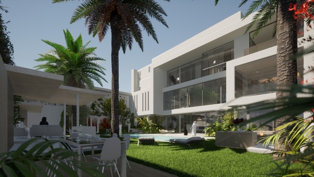 La lujosa vivienda con sello murciano que es un oasis en el corazón de la capital de Arabia Saudí 