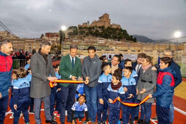 Así ha quedado el Complejo Deportivo Francisco Fernández Torralba de Caravaca tras su reforma integral