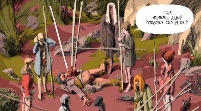 La novela gráfica murciana que viaja a un futuro salvaje: Alejandro Galindo publica 'El tiempo de las plantas'