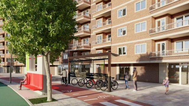 El nodo de la Redonda será el eje 'verde' del corazón de Murcia y apuesta por el transporte eléctrico 