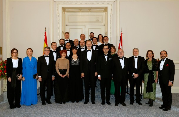 El salto de González Veracruz: del instituto a acompañar al Rey Felipe VI en una gala en Londres