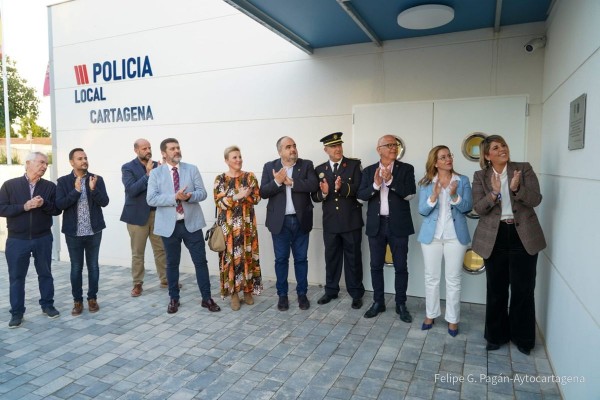 Pozo Estrecho estrena nuevo cuartel de la Policía Local que atenderá a los ciudadanos de ocho diputaciones