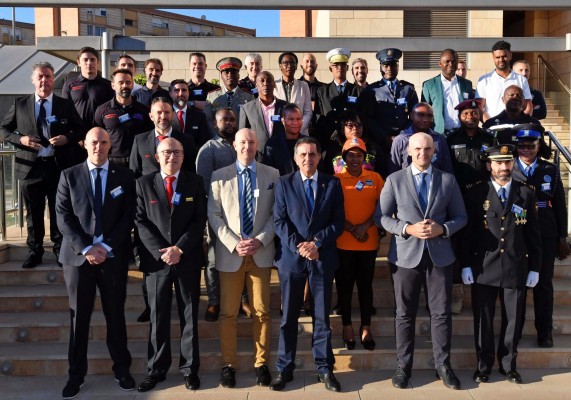 Los bomberos de Murcia forman a expertos de países africanos en la lucha contra los agentes químicos