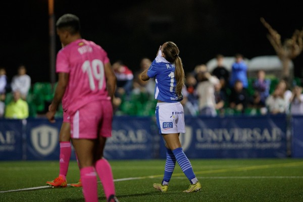 El Alhama CF, colista de la Liga F, encaja por 0-3 ante el Madrid CFF su séptima derrota seguida