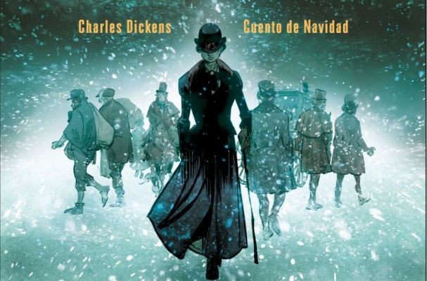 El lorquino José Luis Munuera publica una novela gráfica de 'Cuento de Navidad' protagonizada por una mujer  