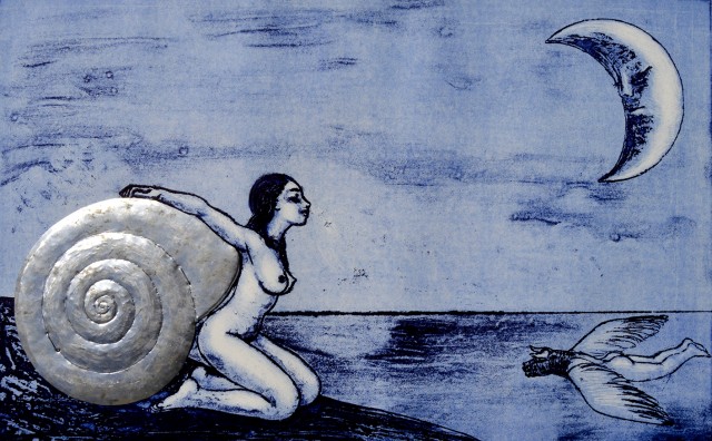 El artista molinense Pepe Yagües muestra en Orihuela sus obras inspiradas en versos de Miguel Hernández 