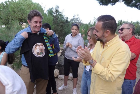 Emocionante homenaje a  Luis García Montero en La Botica del Libro de Cartagena