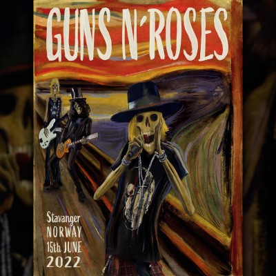 El murciano que sedujo a sus Satánicas Majestades: José María Campoy diseña carteles para los Stones y Guns N' Roses 