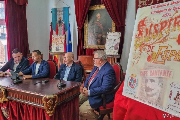Un himno a la ciudad, teatro, un café cantante, Alfonso XIII por las calles... Cartagena se rinde al modernismo