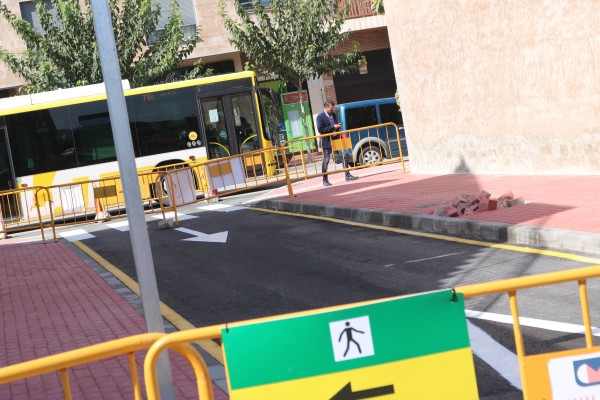 La pedanía murciana de San Ginés estrena una nueva calle entre su travesía y la Gloria
