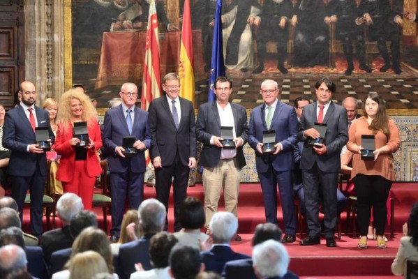 Los premiados por la Generalitat este 9 d'Octubre