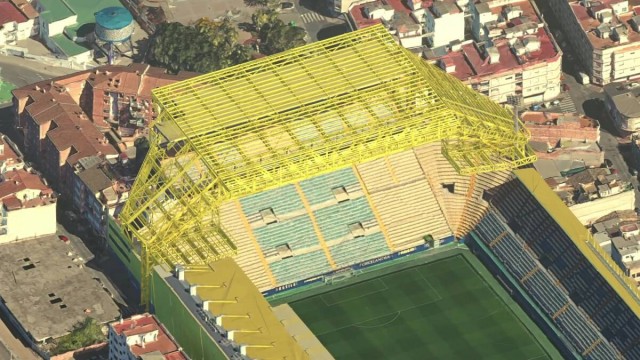 La megaestructura metálica de La Cerámica: una gran obra que procede de Murcia