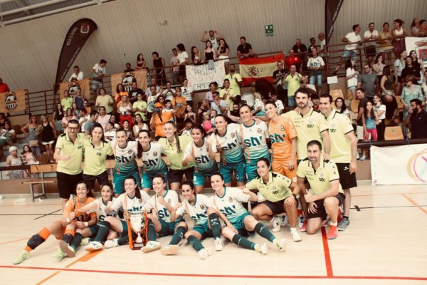 El STV Roldán gana la final femenina de la Copa Presidente ante LBTL Alcantarilla 