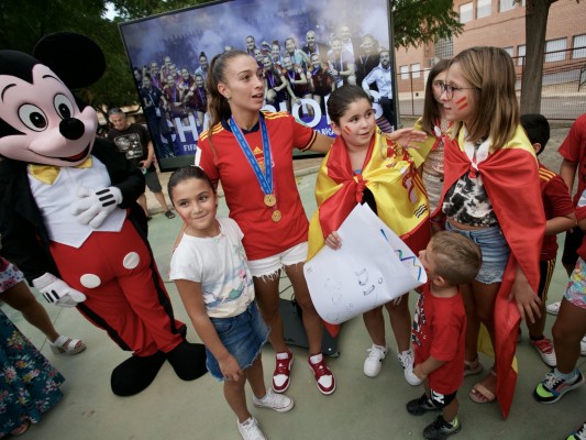 La campeona mundial sub-20 Silvia Lloris dice en El Palmar que le gustan 