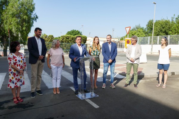 Murcia amplía su proyecto ‘Vías lúdicas’ a otros 12 colegios de la zona sur del municipio 
