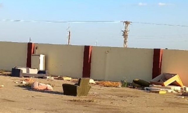 El PSOE alerta de un problema sanitario en El Albujón tras la falta de limpieza del recinto ferial
