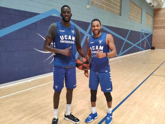 Diop es el primer fichaje del UCAM CB en trabajar junto a cinco canteranos 