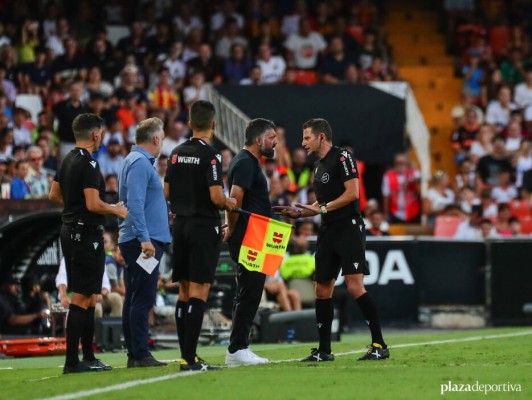 El Valencia acabó ganando a lo Gattuso